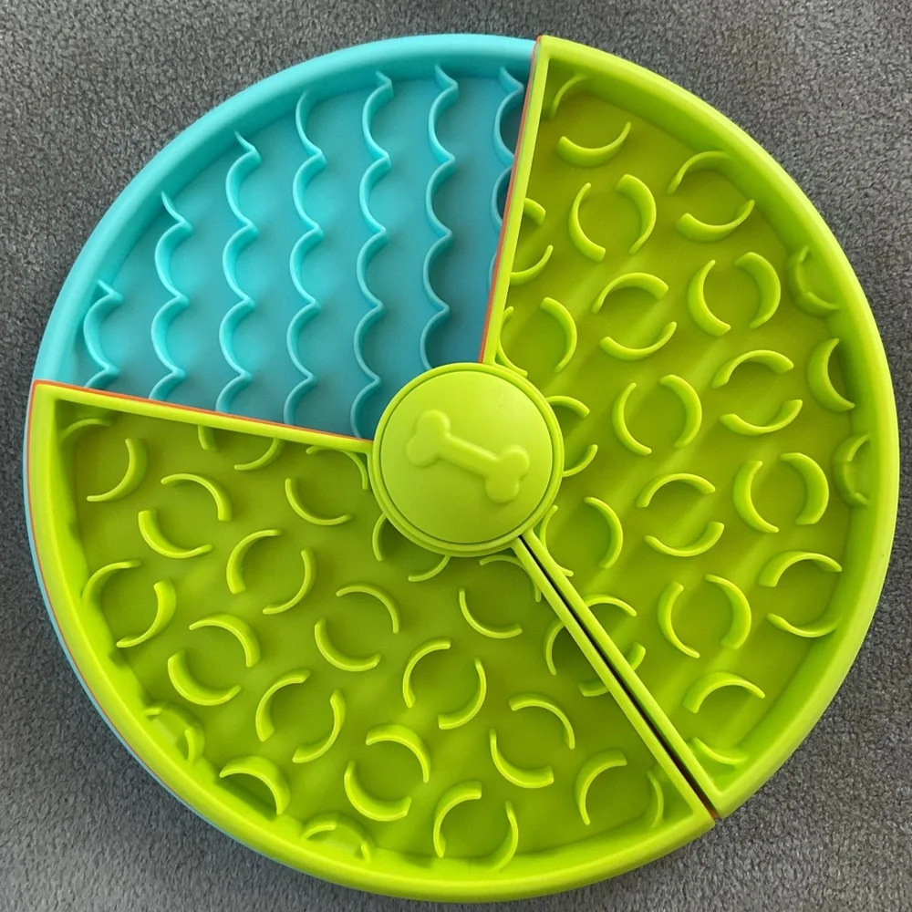 Slow Feeder Dog Bowl/Puzzle 3 Levels